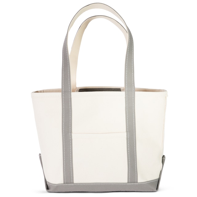 【日本製】帆布 キャンバス ロングハンドル トートバッグ Mサイズ Ship and Rock Basic tote 日本製 （グレー）