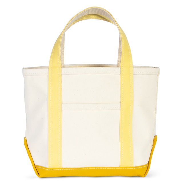 【日本製】帆布 キャンバス トートバッグ Sサイズ Ship and Rock Basic tote 日本製 （バニラ×マスタード）