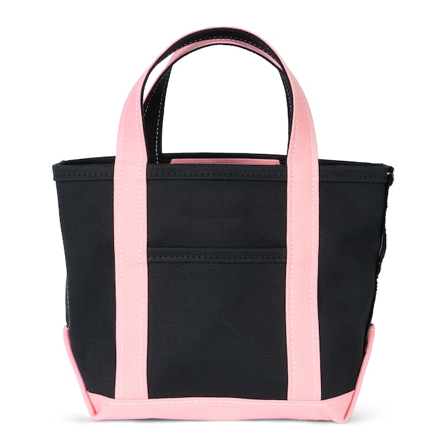 【日本製】帆布 キャンバス トートバッグ Sサイズ Ship and Rock Basic tote 日本製 （ピンク×ブラック）