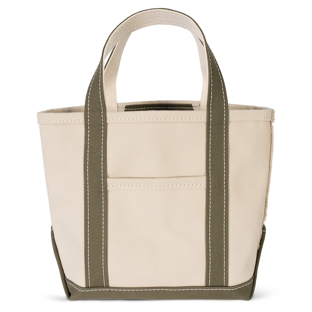 【日本製】帆布 キャンバス トートバッグ Sサイズ Ship and Rock Basic tote 日本製 （オリーブドラブ×ベージュ）