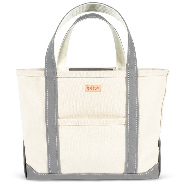 【日本製】帆布 キャンバス トートバッグ Mサイズ Ship and Rock Basic tote 日本製 （グレー）